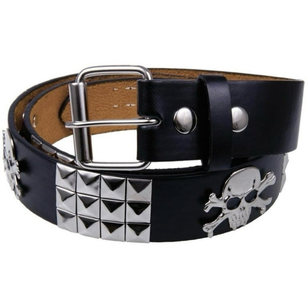 Old Glory • Jolly Roger Studded Belt XL